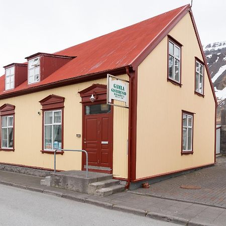 Guesthouse Gamla Ísafjörður Exterior foto